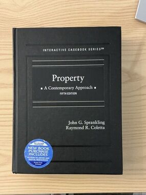 Property: A Contemporary Approach (Fifth Edition)